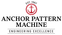 Anchor Pattern Machine Logo
